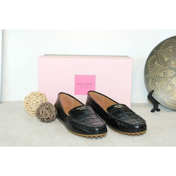 kate spade Shoes - Kate Spade New York Deck Driver Loafers - Black